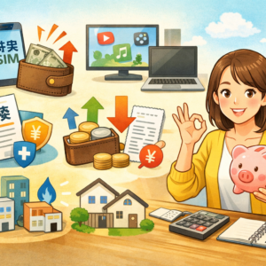 小さな固定費カット