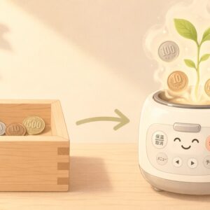 お金をお米に例える