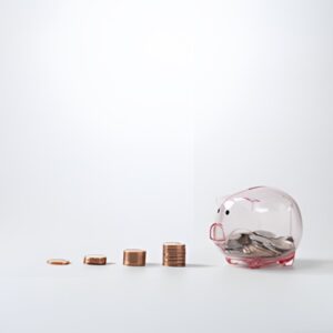 お金の貯まる貯金箱