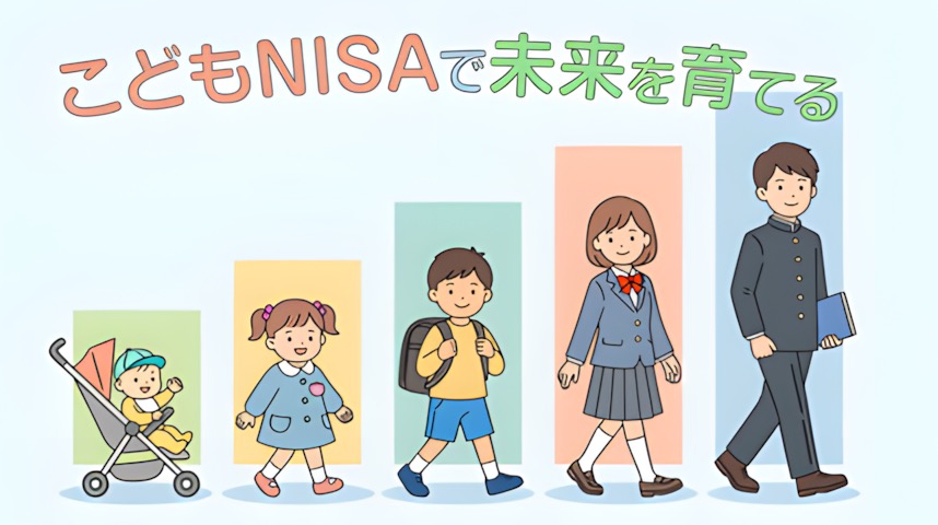 こどもNISAの600万円、18歳で通常NISAへ移るまでの仕組み